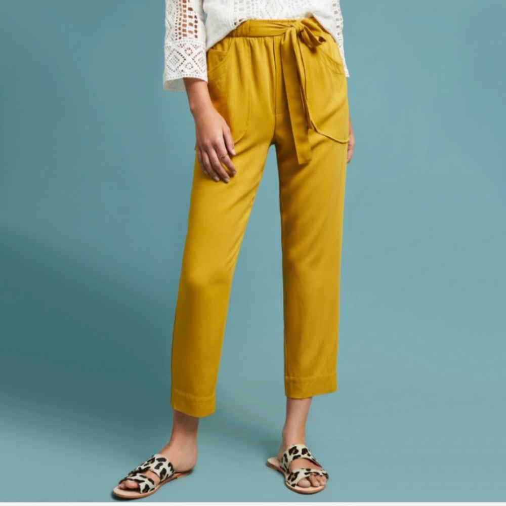 NWT Anthropologie Dolan Northwestern Jogger Pants